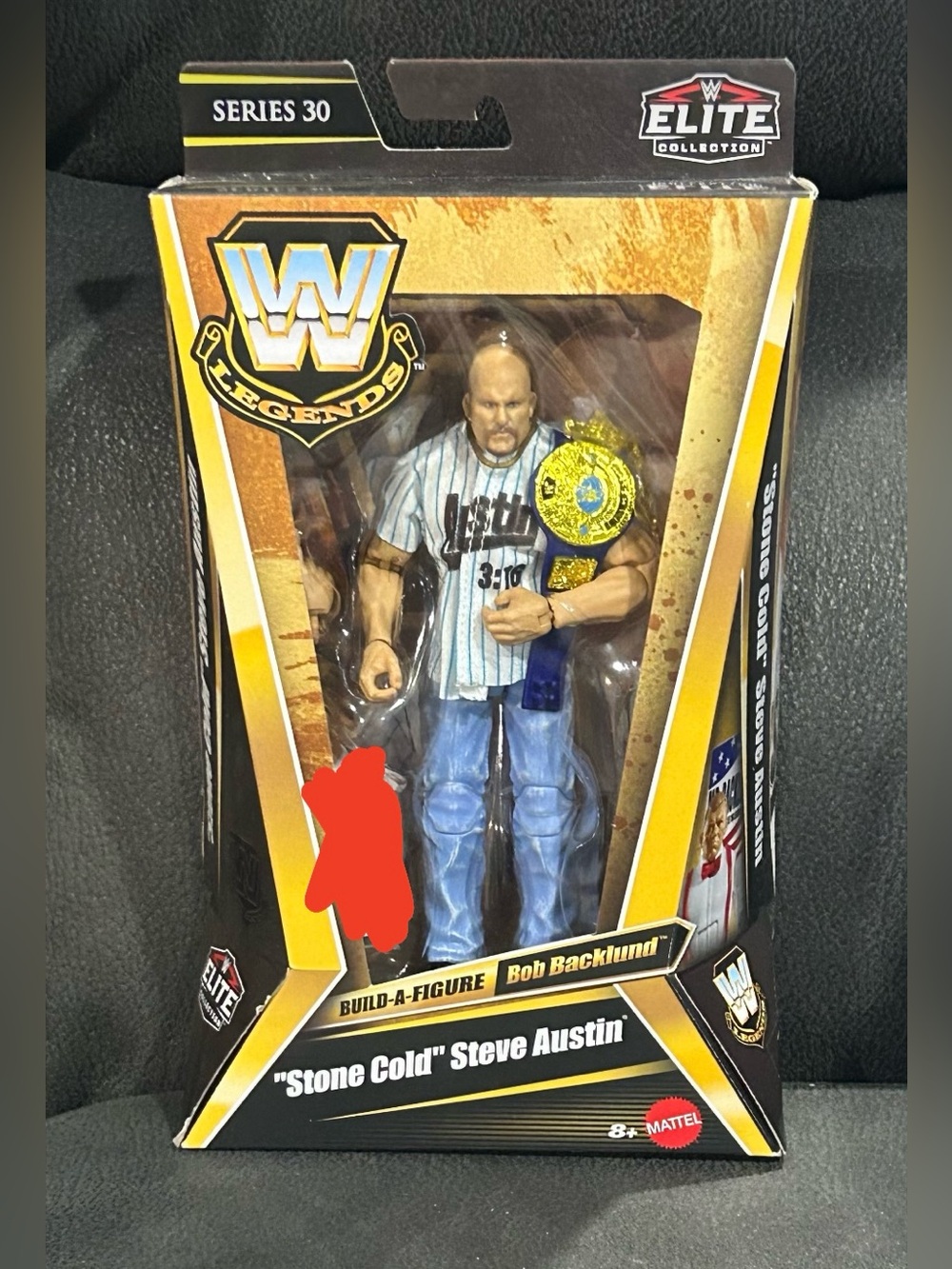 Stone Cold Steve Austin WWE legends 30! *No BAF piece*
